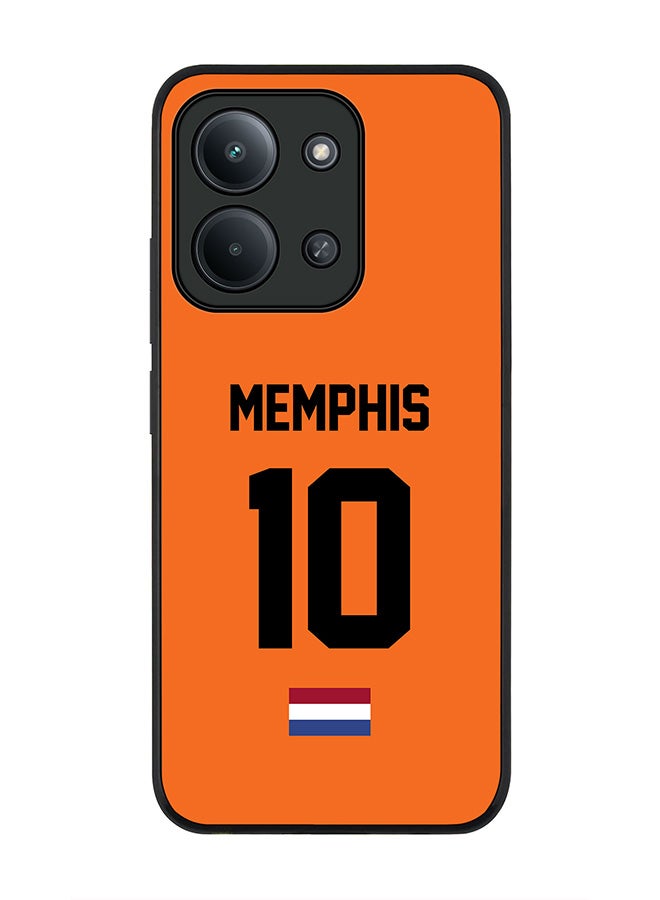 For Xiaomi Poco C85 4G Case,Slim fit Camera Protection, Shockproof Thin Phone cover  - Football - Netherlands - Memphis